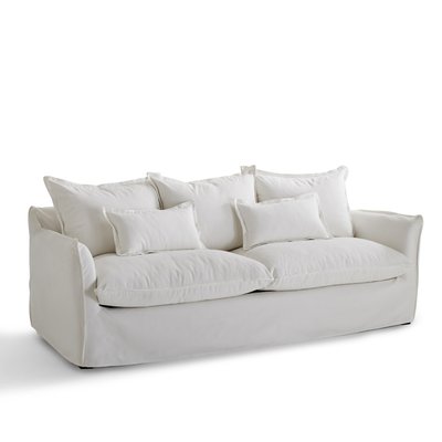 Funda de sofá de lino/algodón ODNA LA REDOUTE INTERIEURS