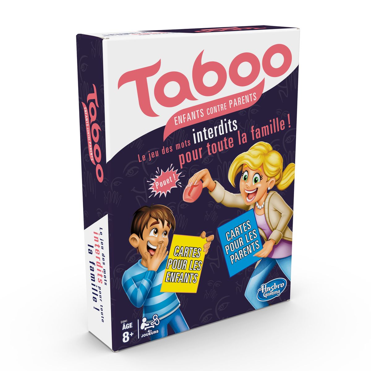 Taboo enfants contre parents - jeu de societe de réflexion Hasbro