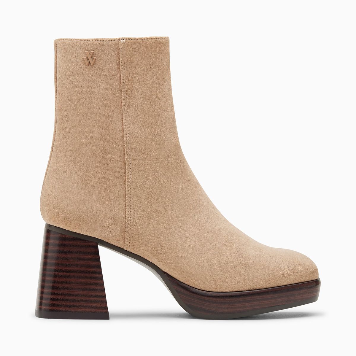Bottines western femme discount beige
