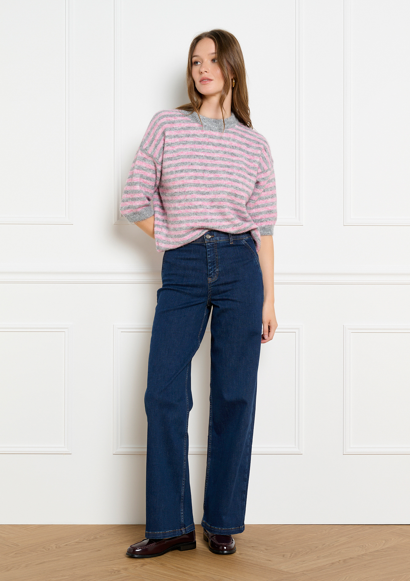 Jean wide taille haute, LOLALIZA