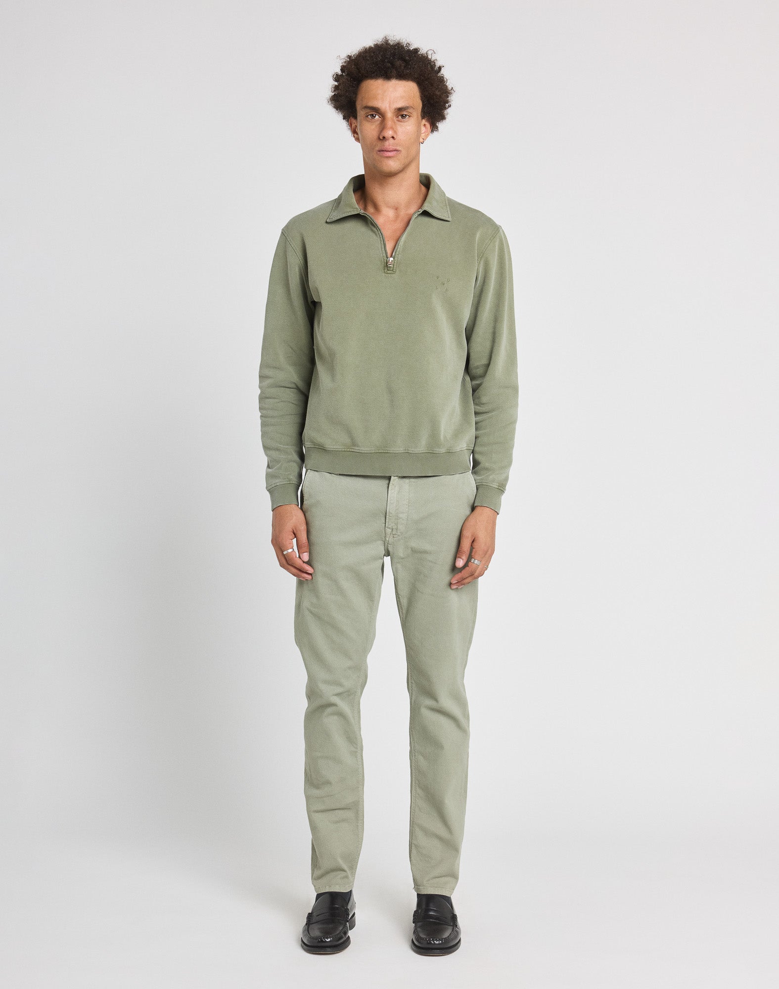 SWEAT ZIP LEAF, PULLIN