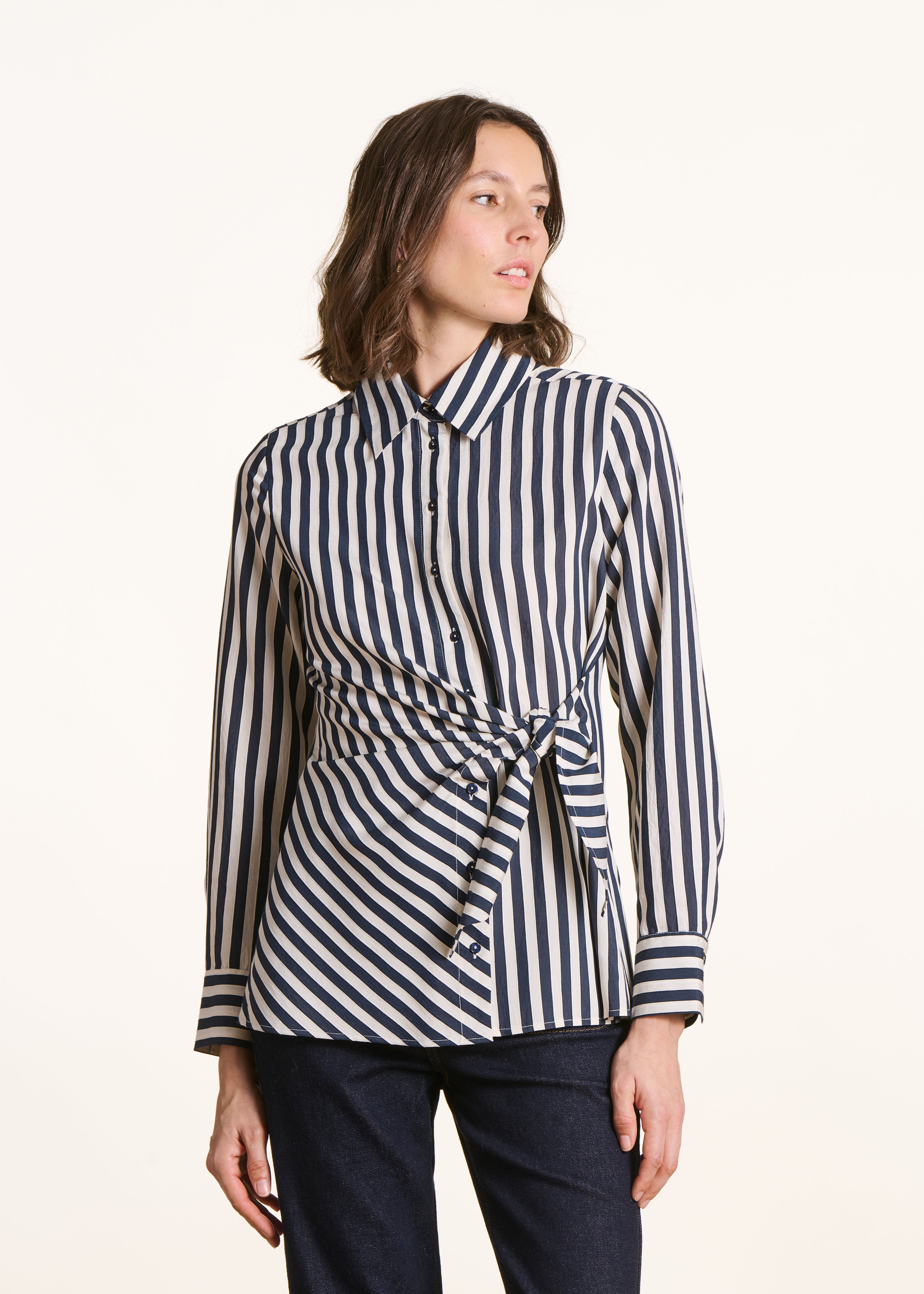 Chemise à rayures, LA FEE MARABOUTEE