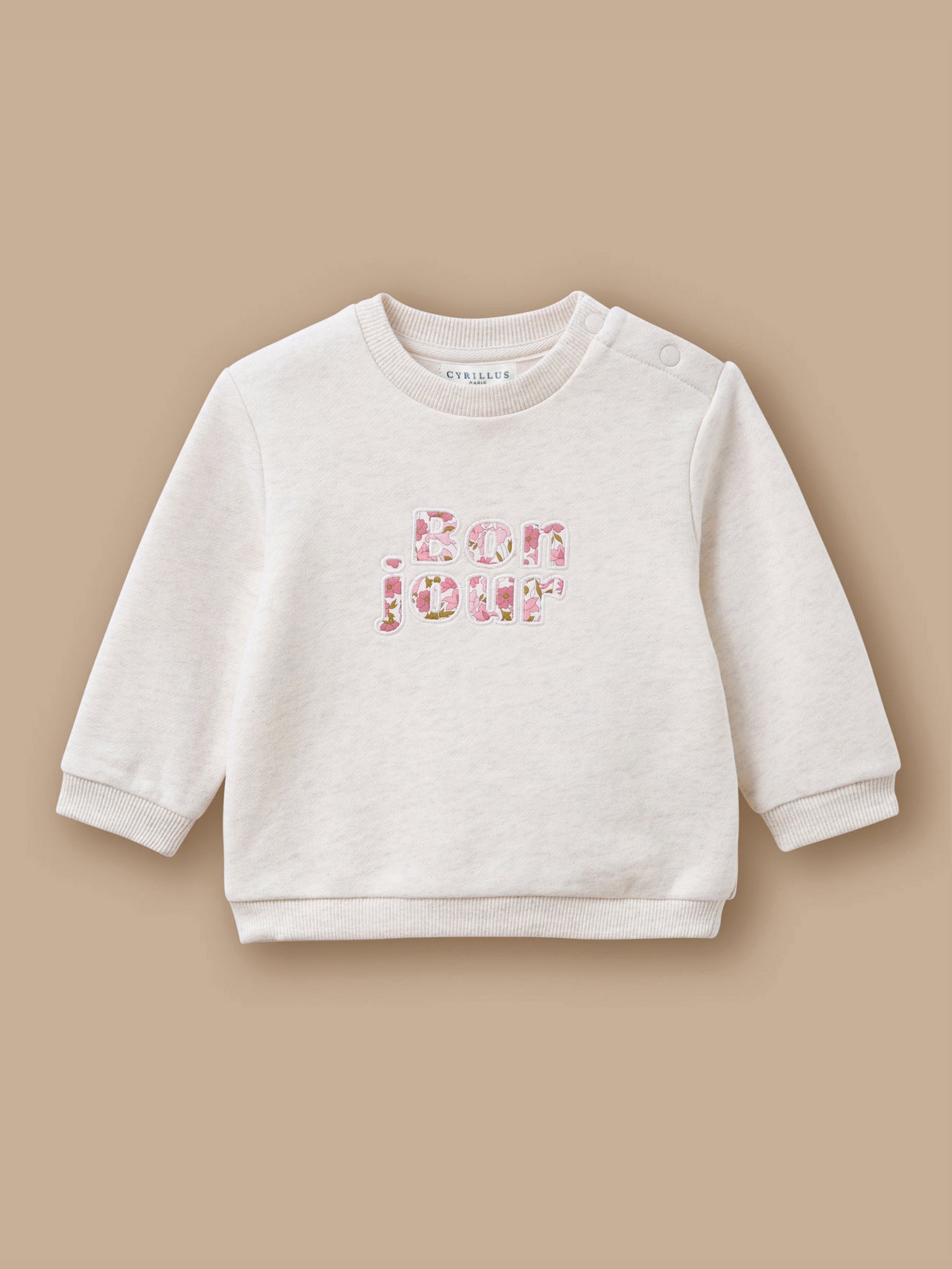 Sweat patch tissu Liberty, CYRILLUS