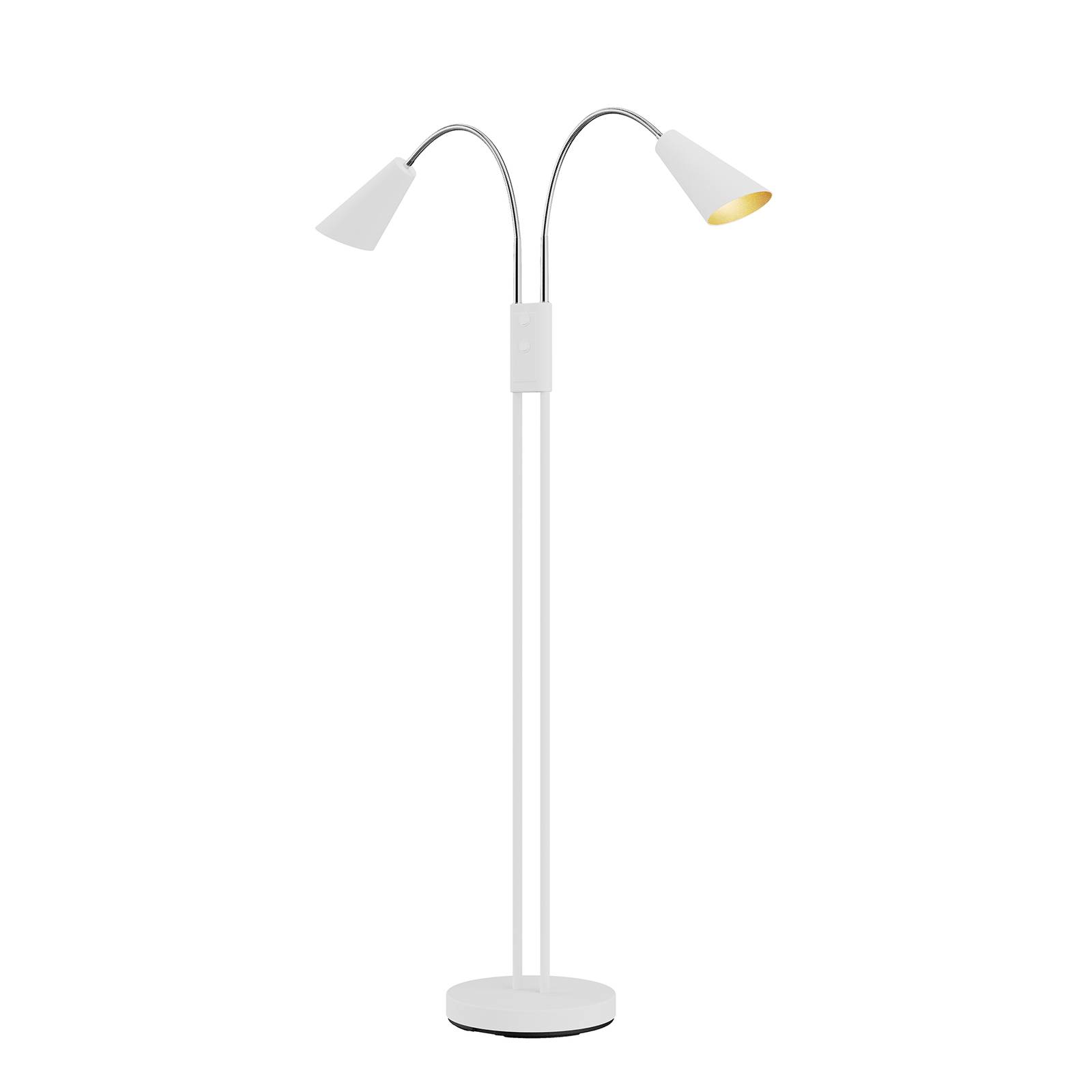 Lampadaire en métal moderne, Medira, LUCANDE