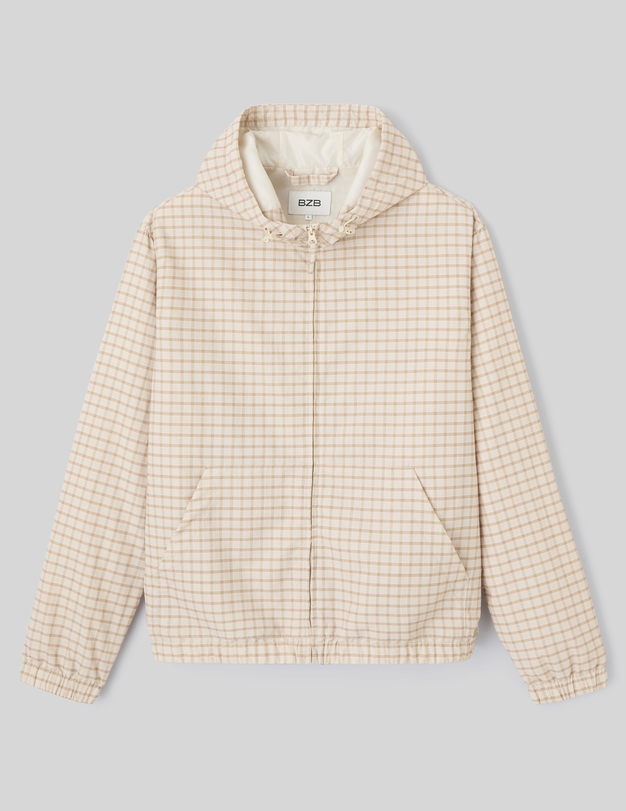 Blouson léger à capuche, BZB