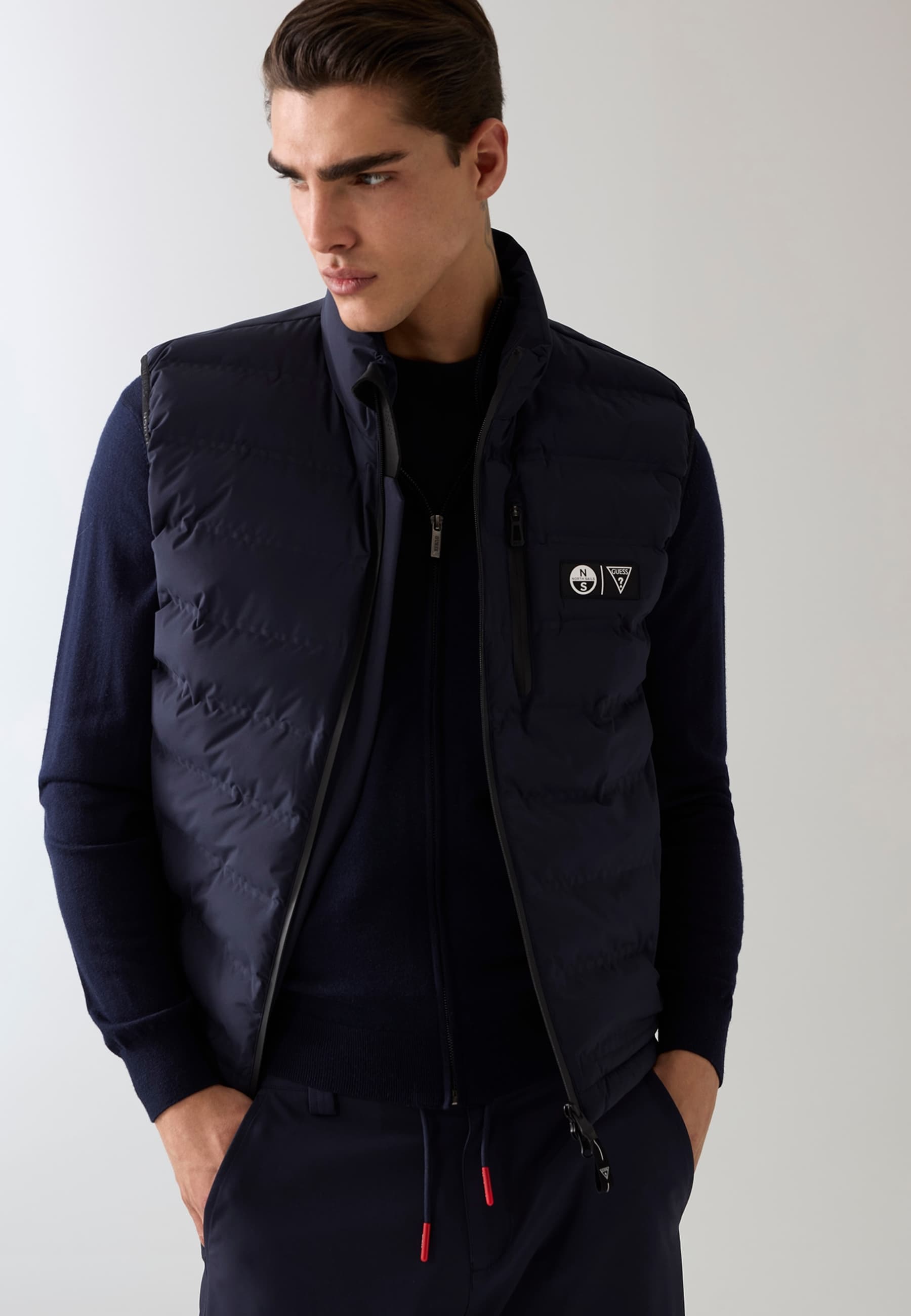 Veste Sans Manches Matelassée, GUESS