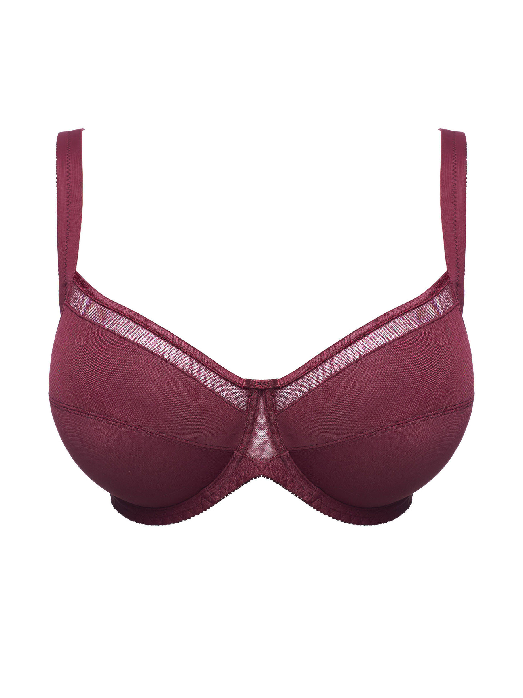 Soutien-gorge armaturé Adriana bordeaux, SELMARK