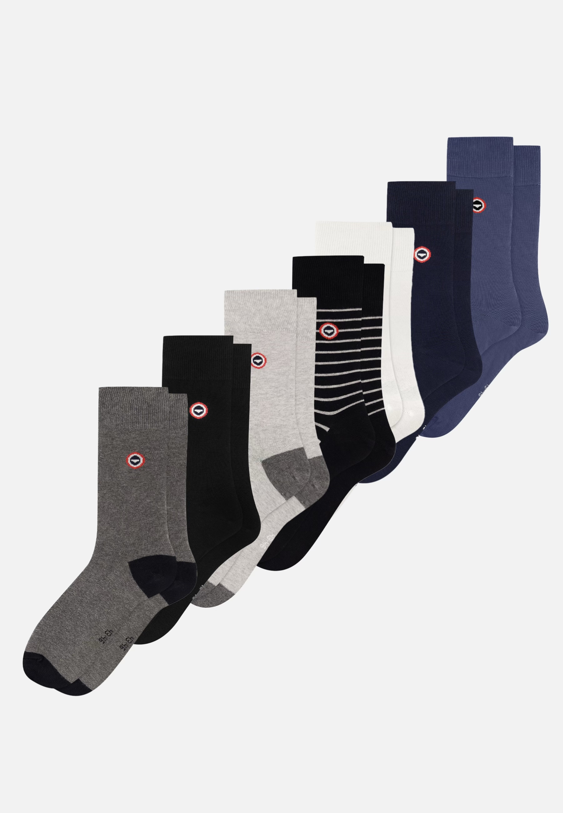 Lot de 7 chaussettes en coton Robuste, LE SLIP FRANCAIS