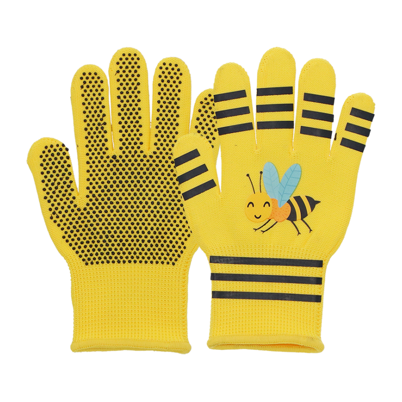 Gants enfants motif abeille 3 à 8 ans, ESSCHERT DESIGN