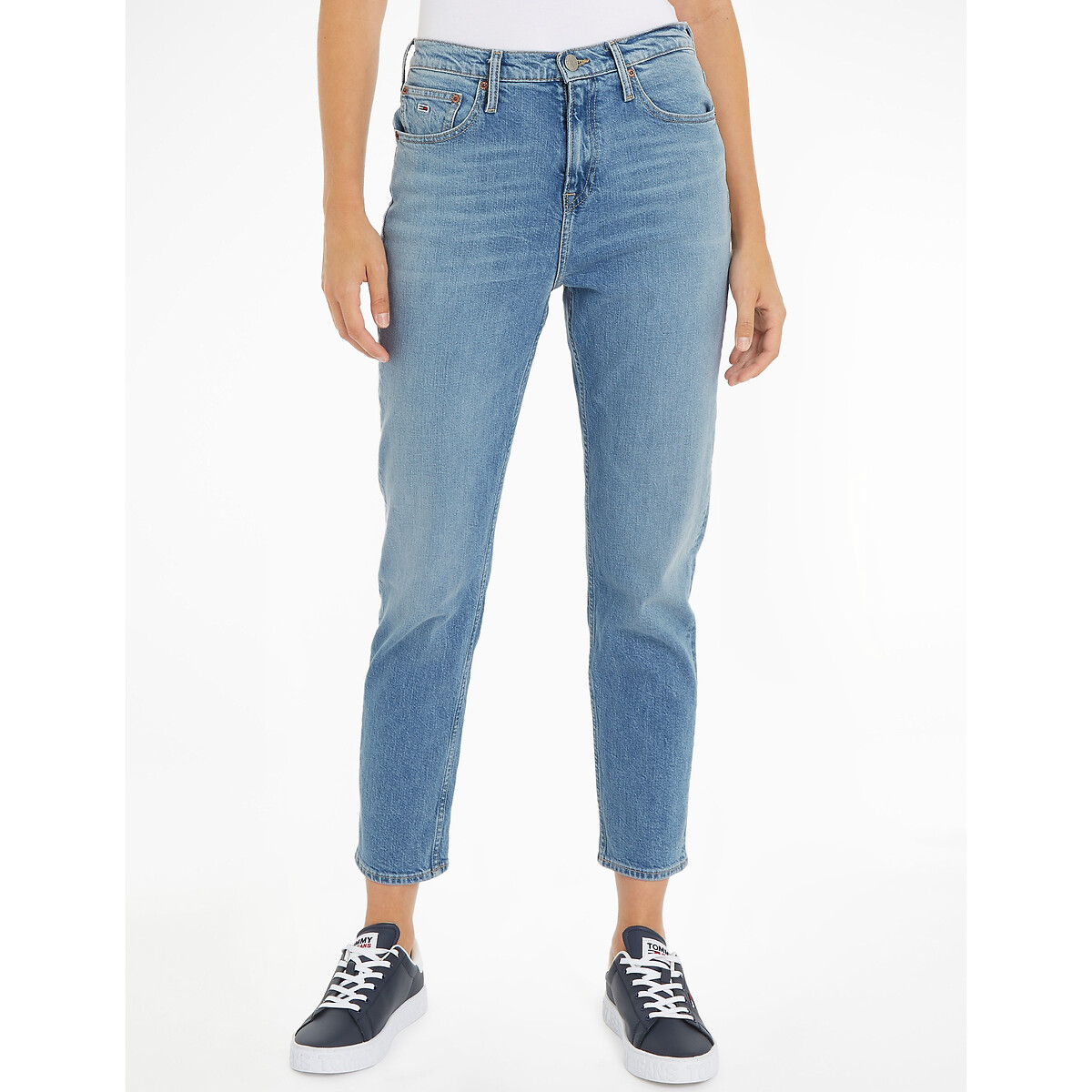 Slim jeans met hoge taille in de sale-Tommy Jeans 1