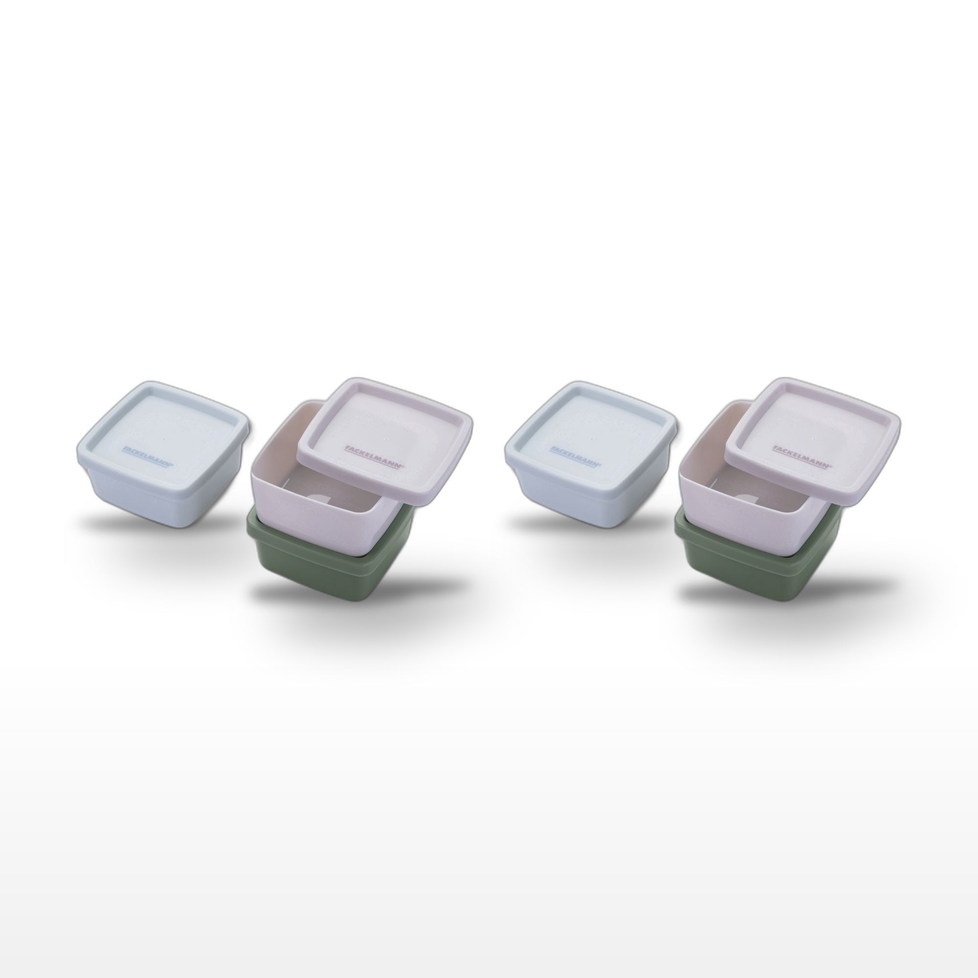 Lot de 2 lunch box 1L avec 2 ustensiles de cuisine STORAGE, FACKELMANN