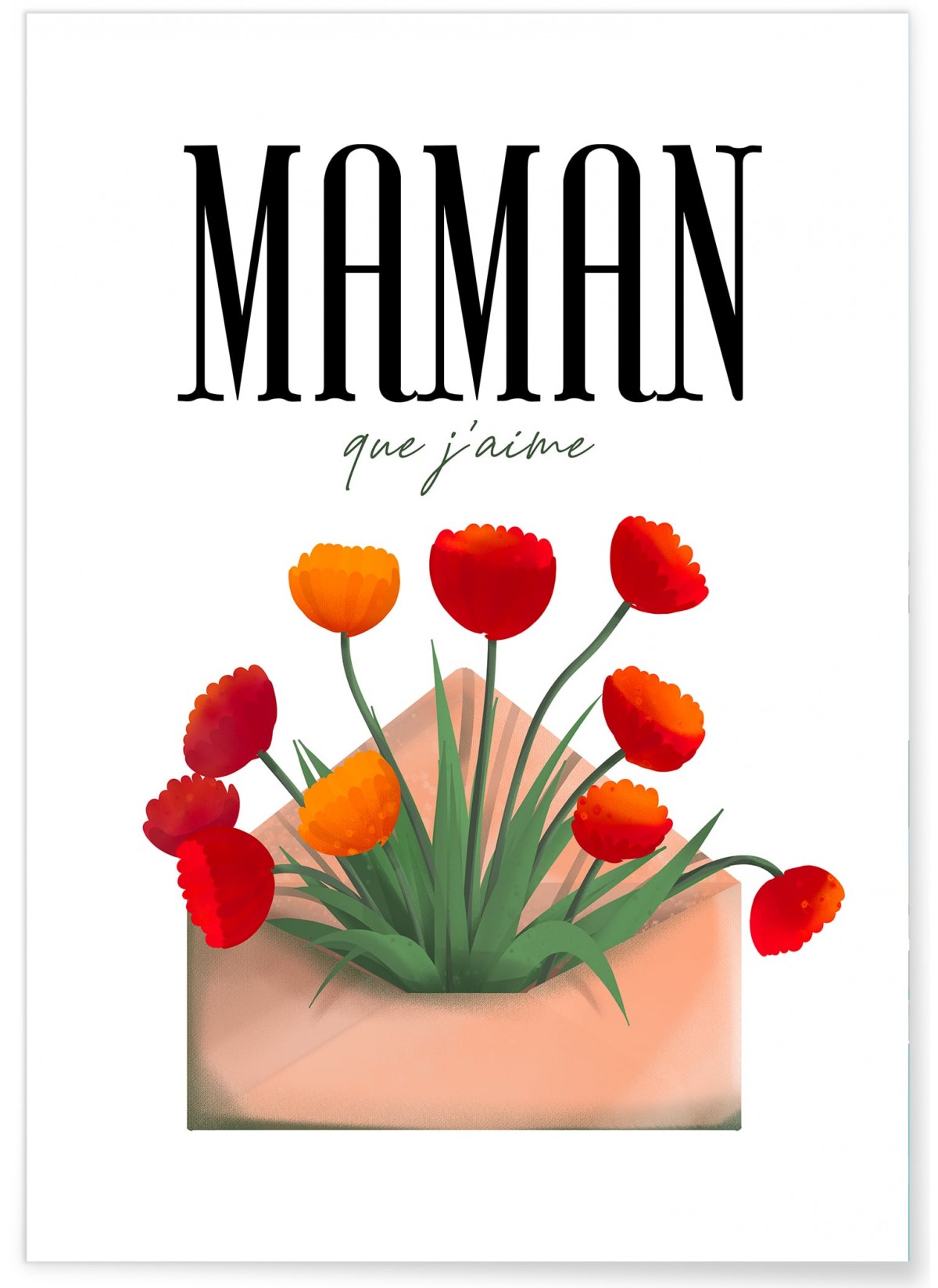 Affiche Maman que j'aime, L'AFFICHERIE