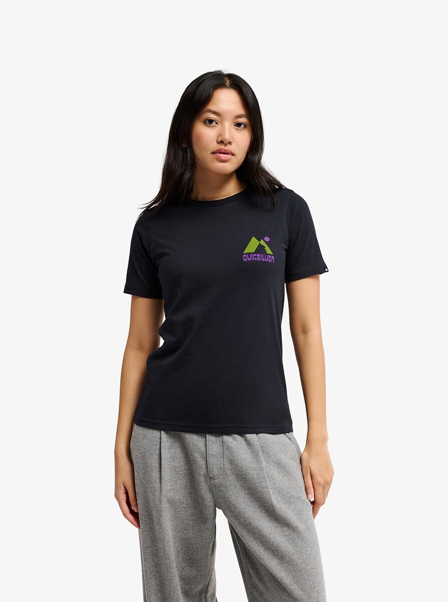 T-shirt à manches courtes, imprimé dos, QUIKSILVER