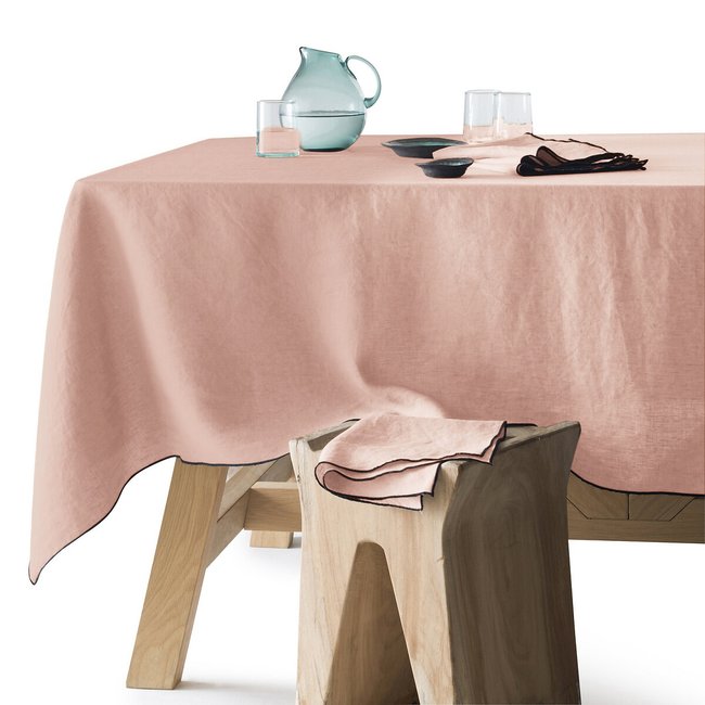 Suzy 100% Washed Linen Tablecloth - AM.PM