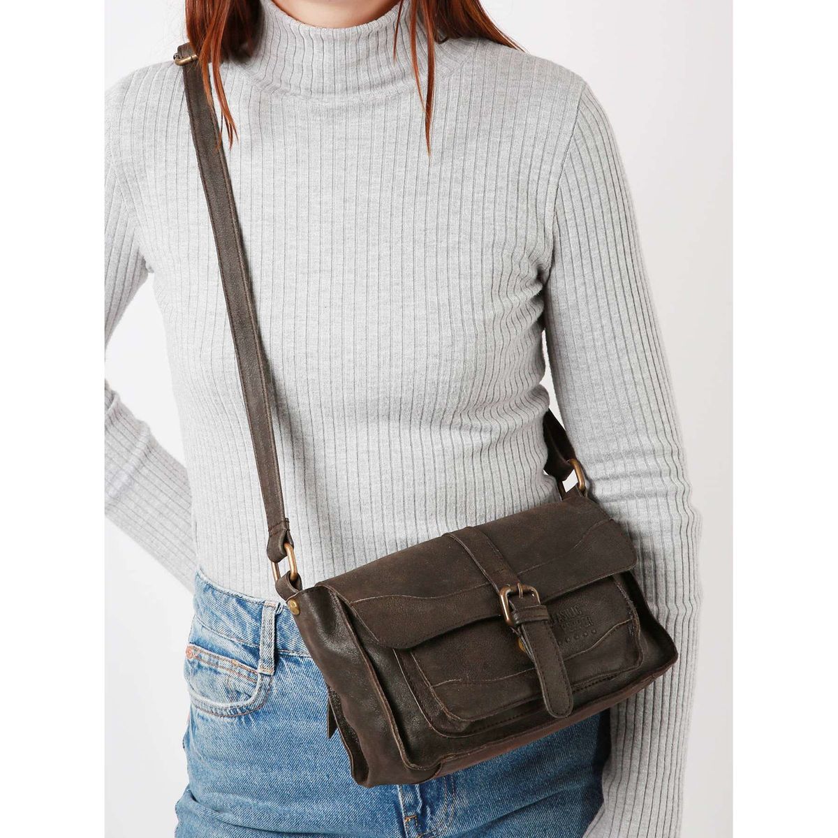 Sac cuir 2024 basilic pepper