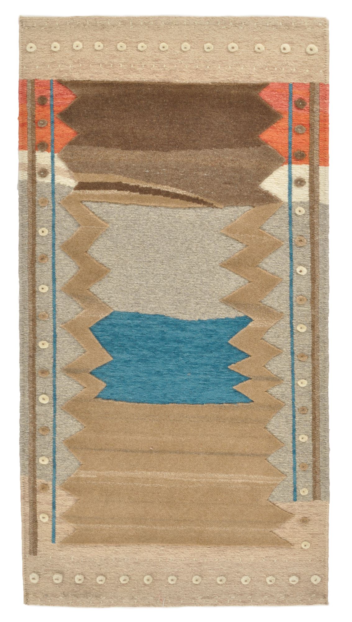 Tapis en laine vierge noué à la main, THEKO