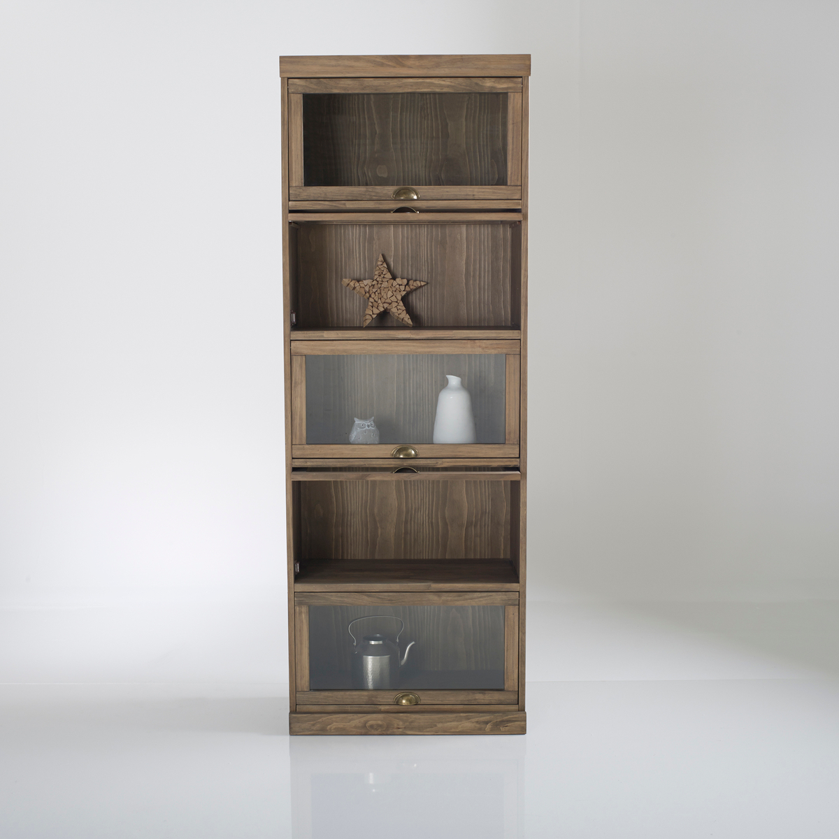 Product photograph of The Lunja 5-door China Cabinet from La Redoute UK.