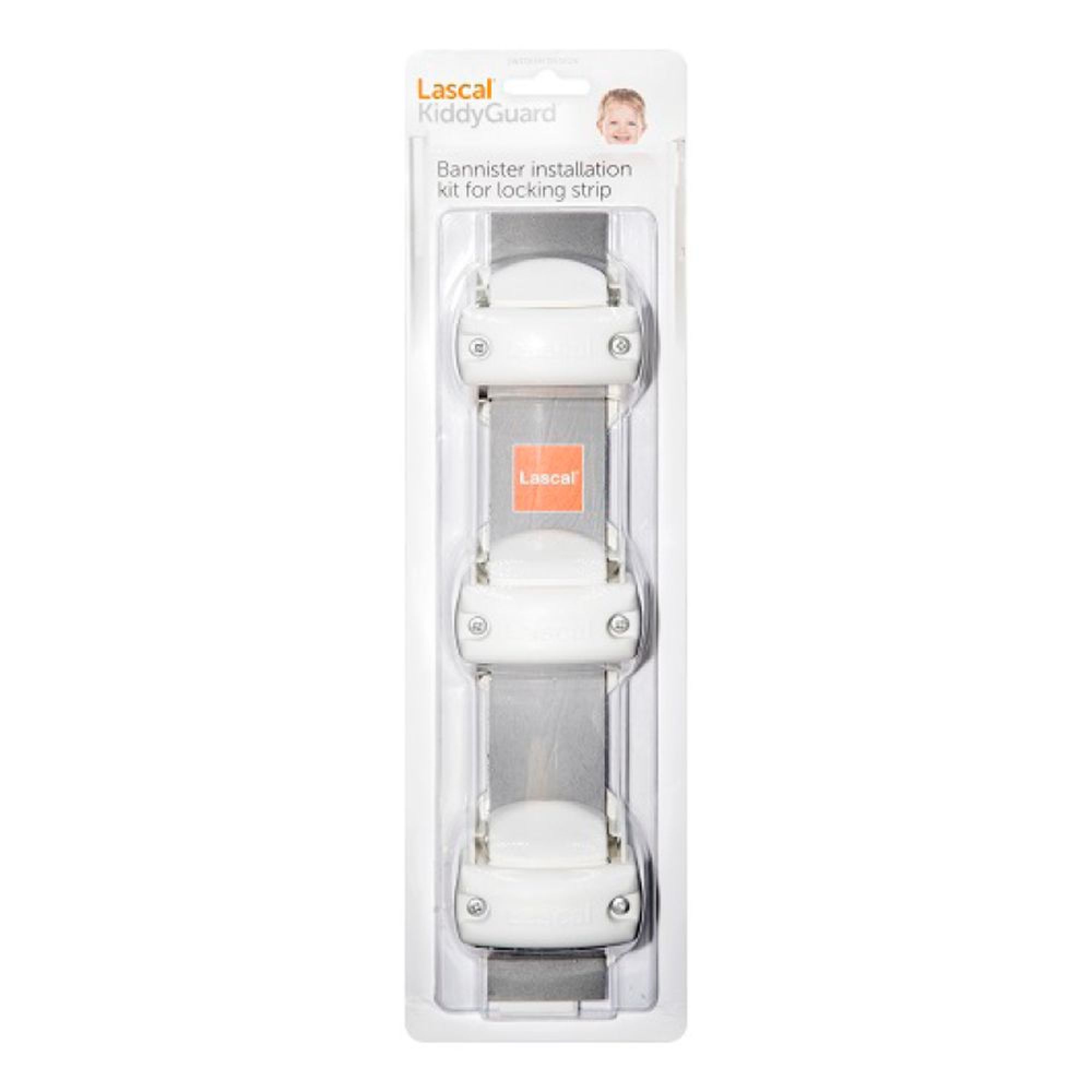 Kit d'installation Kiddy Guard rampe côté fermeture, LASCAL