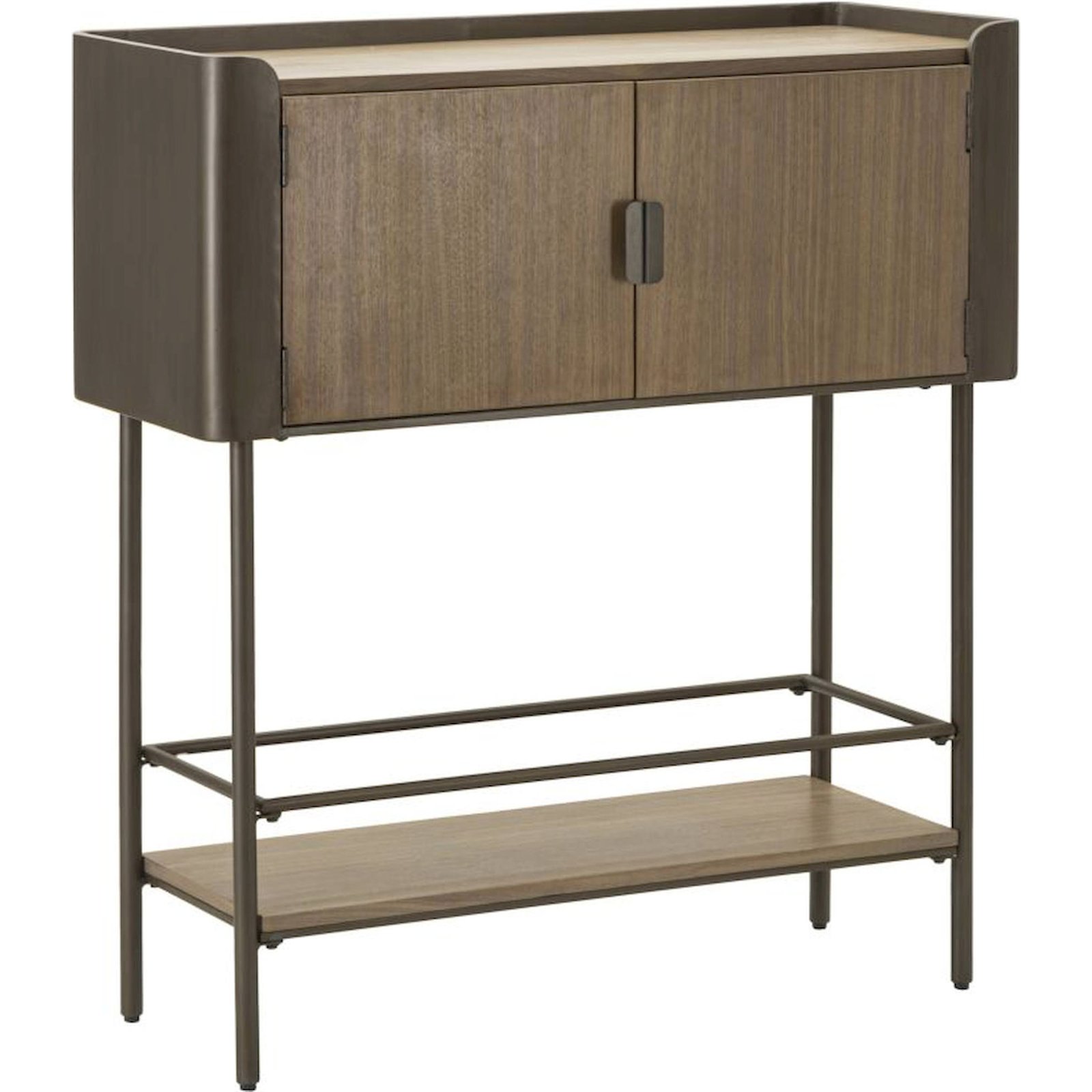 Buffet haut bois de sapin et fer 3 portes MODERN, RECOLLECTION