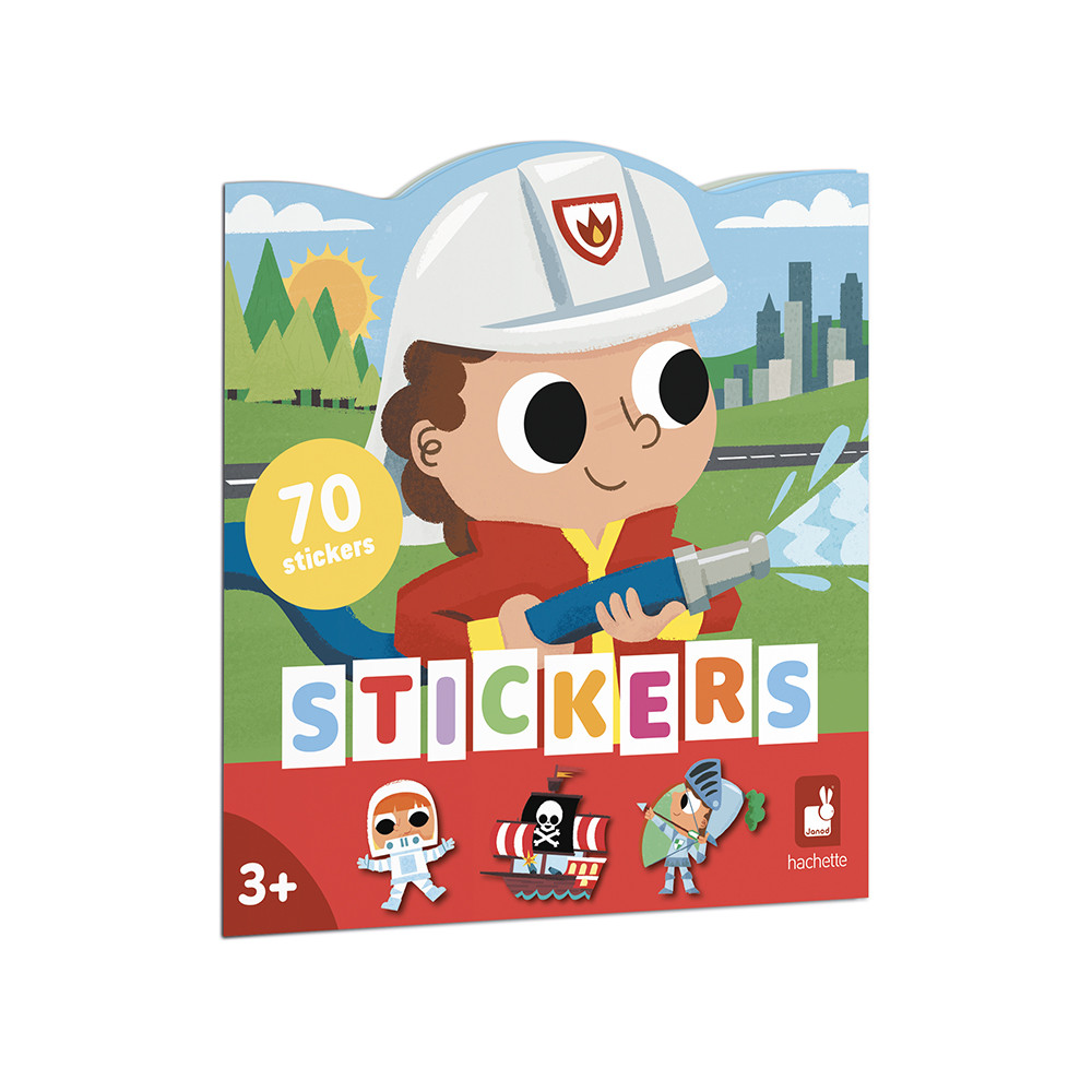 Stickers Les Aventuriers Dès 18 Mois, JANOD