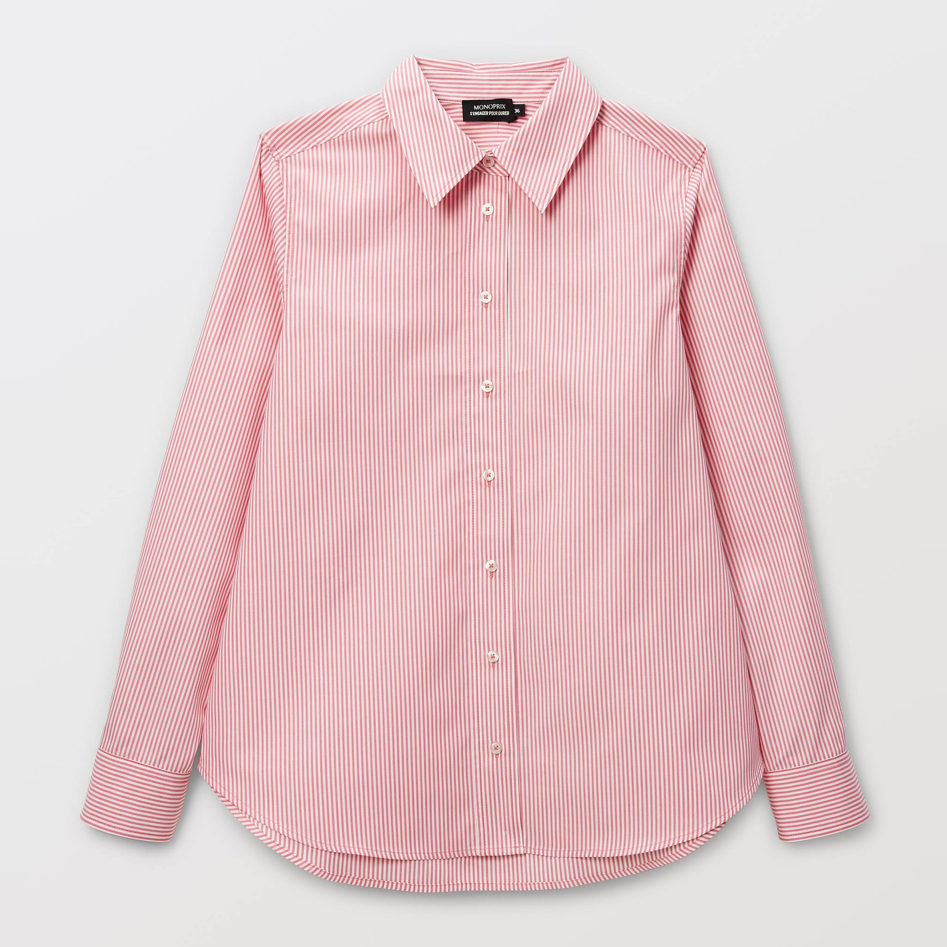 Chemisier Femme Monoprix Taille 36 - Viscose Et Lyocell - Marron Beige - Neuf Sans étiquettes