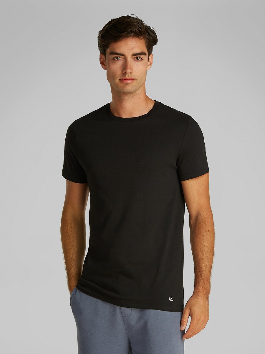 Lot de 3 t-shirts col ronds