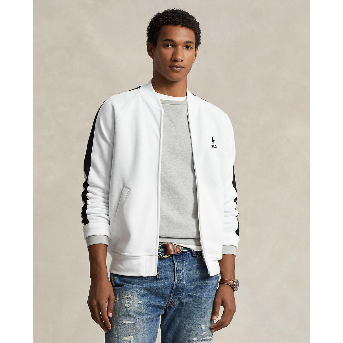 Sweat zippé discount ralph lauren homme