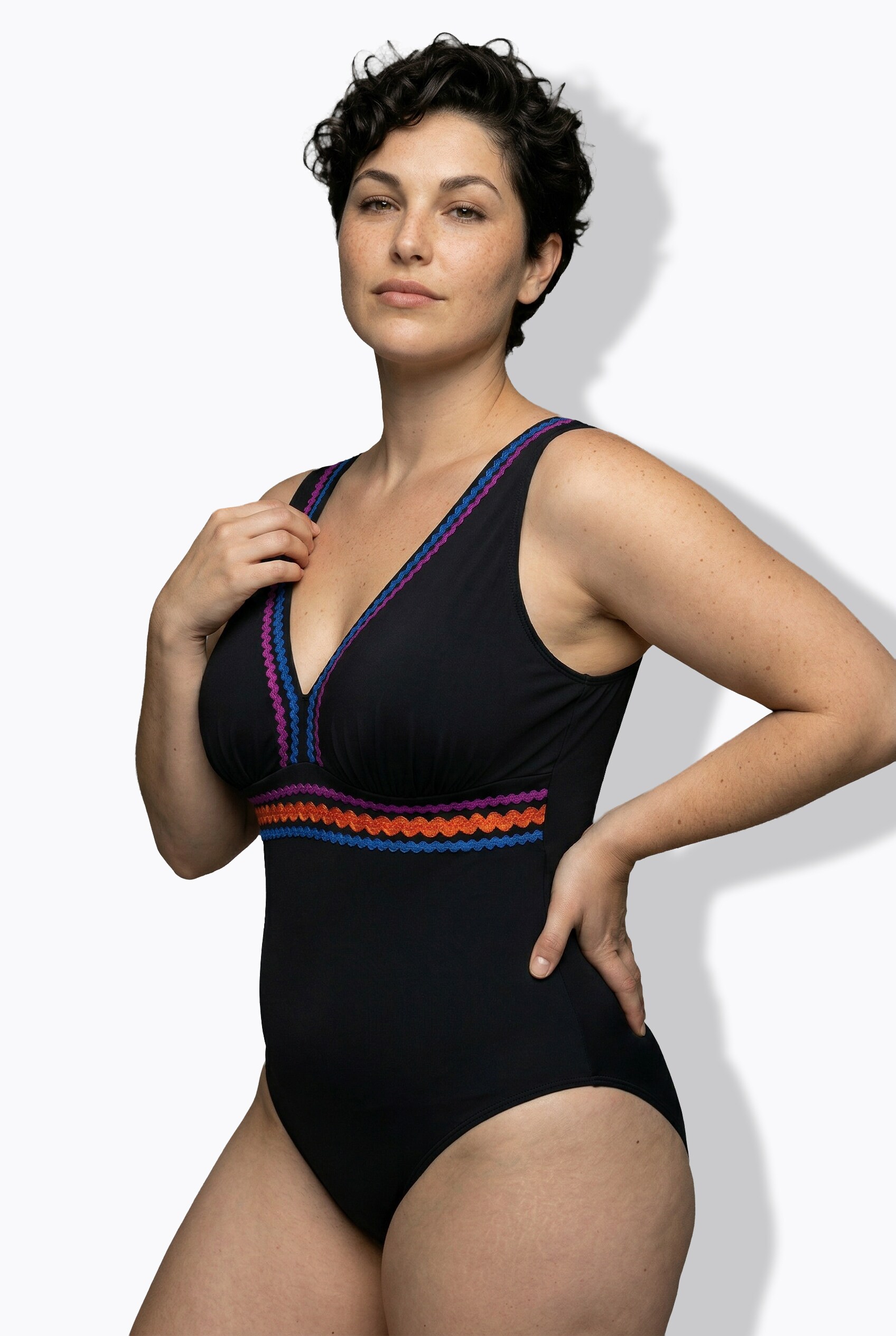 Maillot de bain avec bonnets souples, ULLA POPKEN