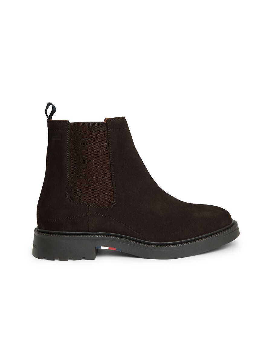 Tommy Hilfiger botas Chelsea de ante Soho en marrón oscuro — foto 2