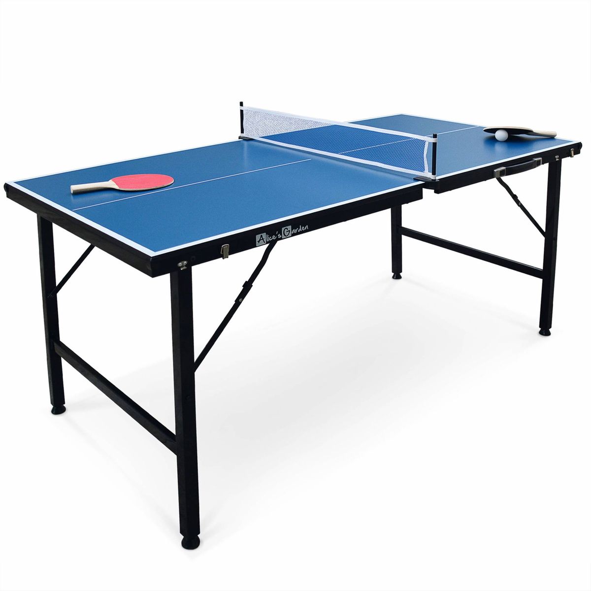 Mini table de ping pong bleu Sweeek
