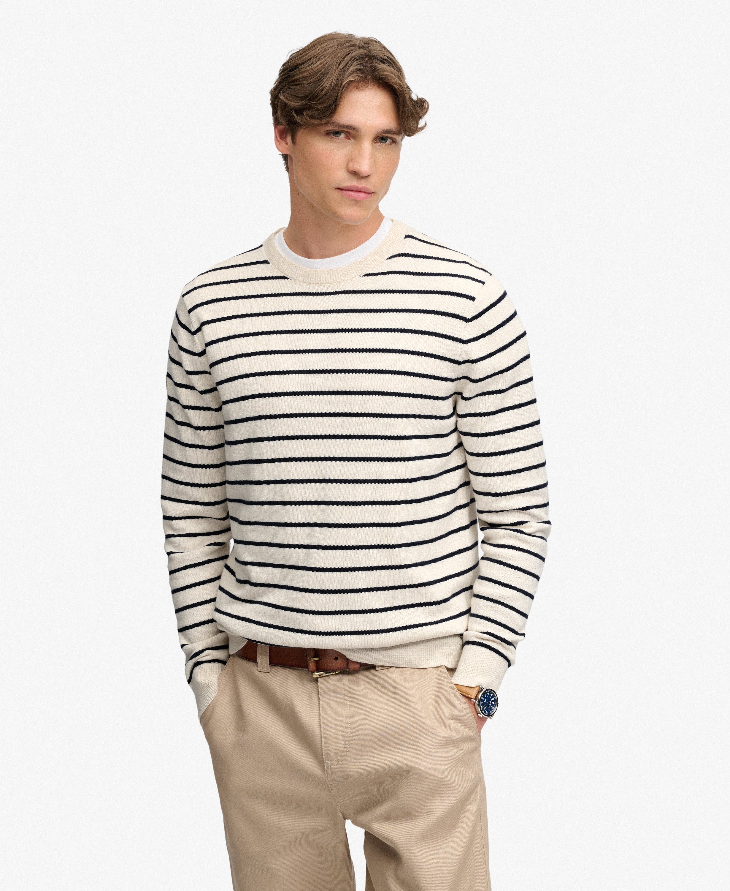 Pull Breton The Merchant Store Coupe Décontractée, SUPERDRY