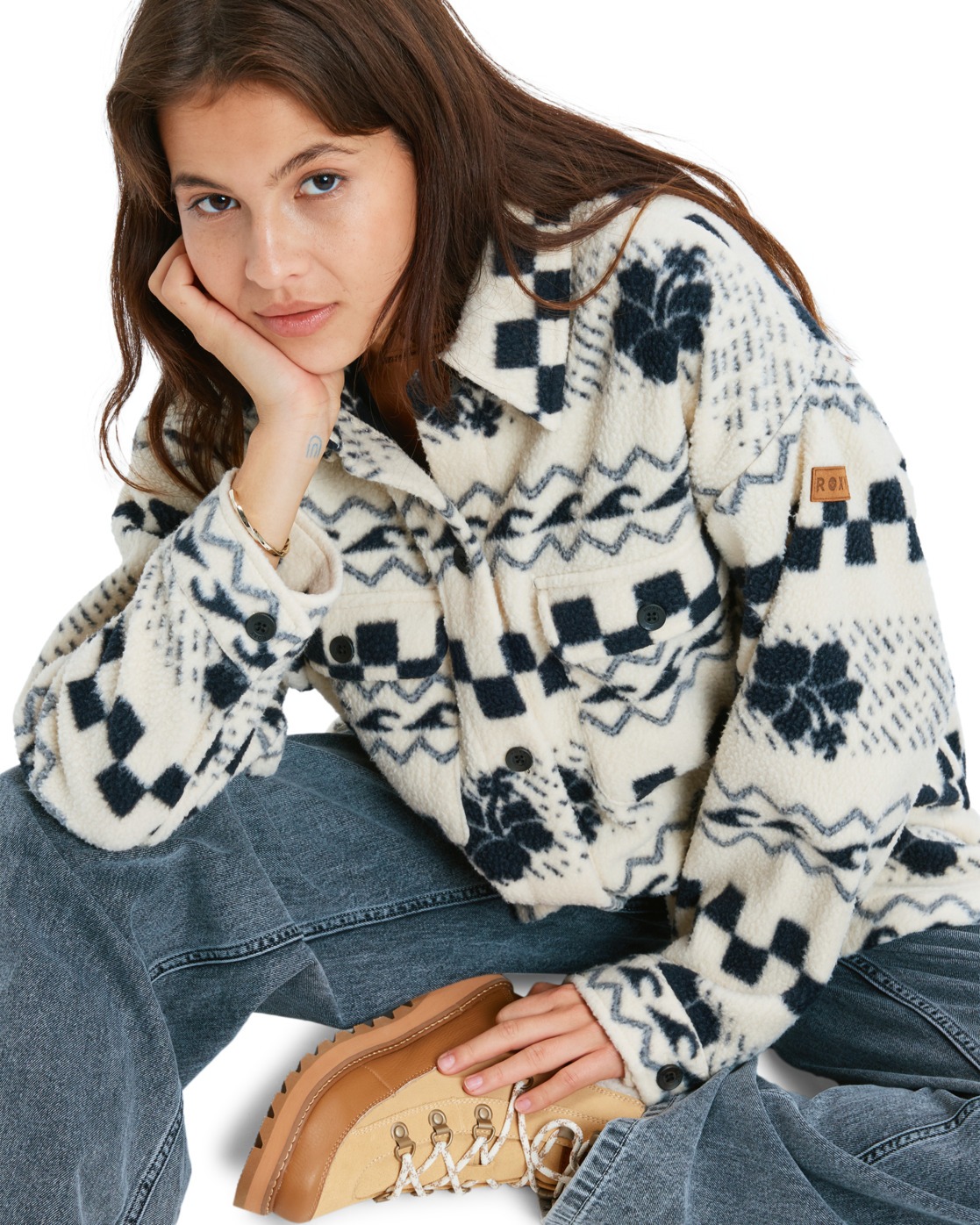Veste en polaire MORNING CRUSH SHACKET., ROXY