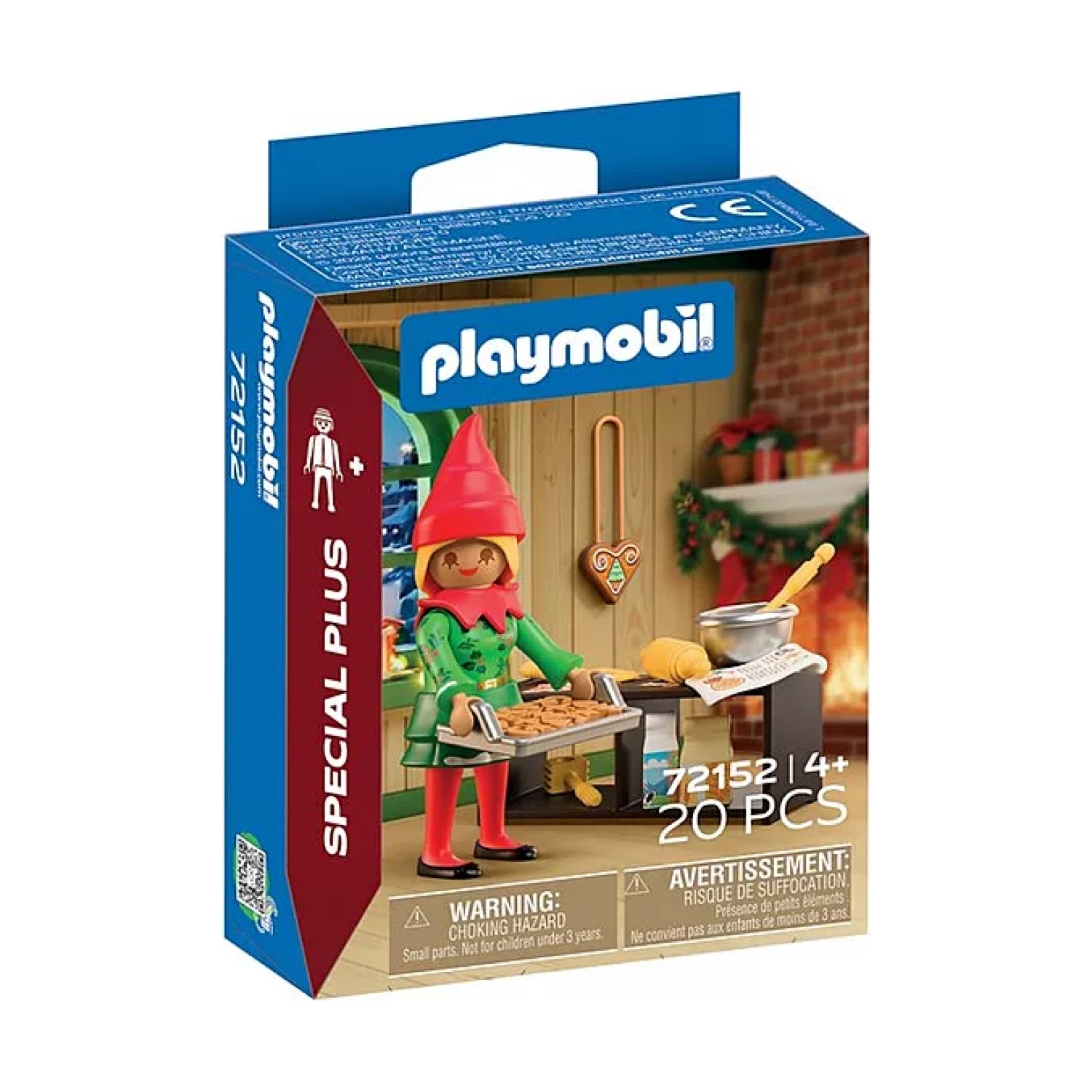 Lutin de Noël pâtissier Spécial +, PLAYMOBIL