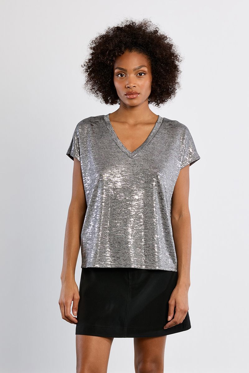 T-shirt métallisé, LILI SIDONIO