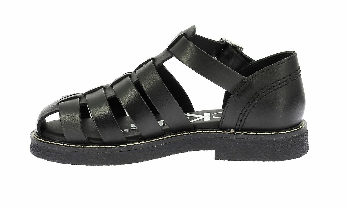 Kickers Sandalias de piel melocotón Kick Lergo — photo 4