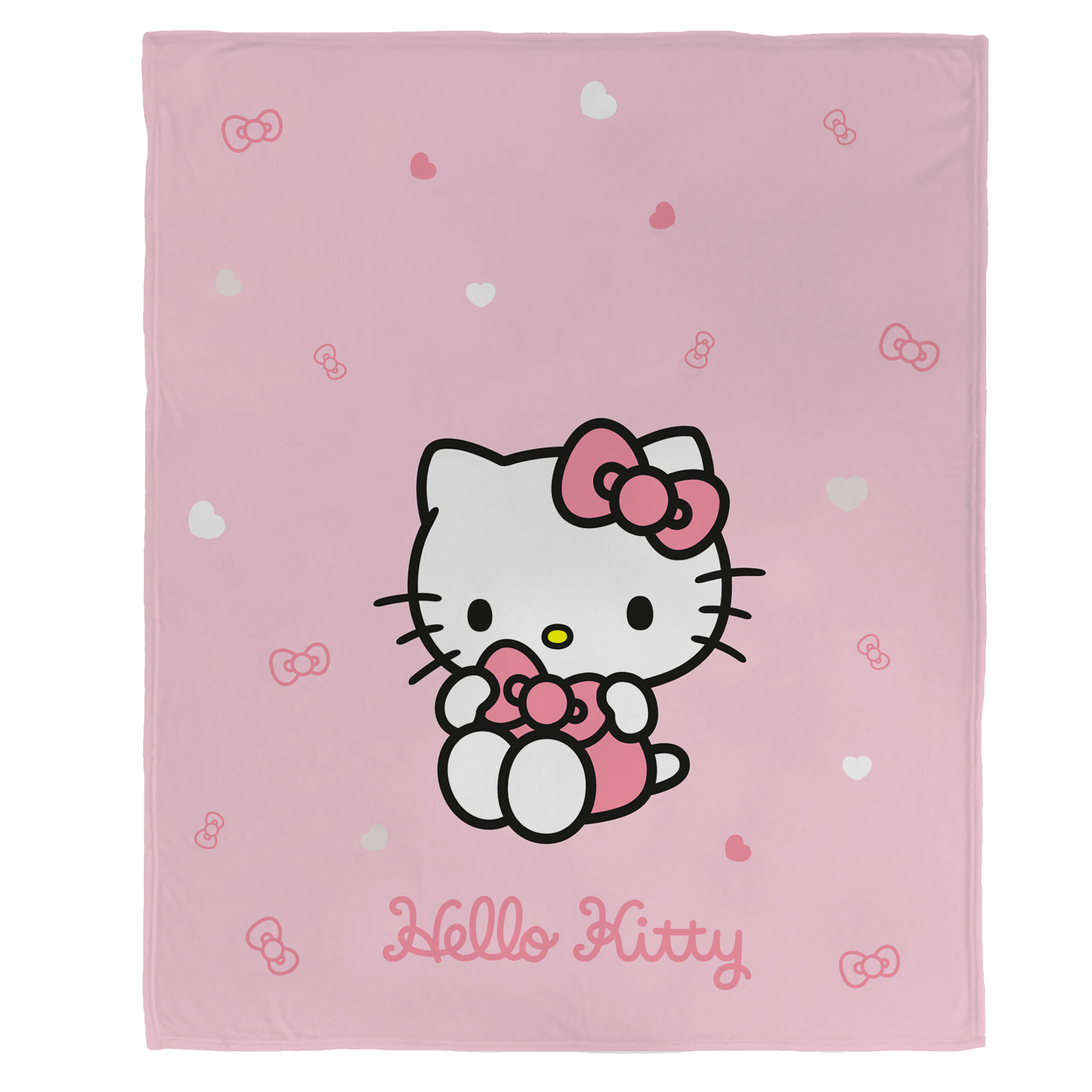 Plaid polaire imprimé, CUTE, HELLO KITTY
