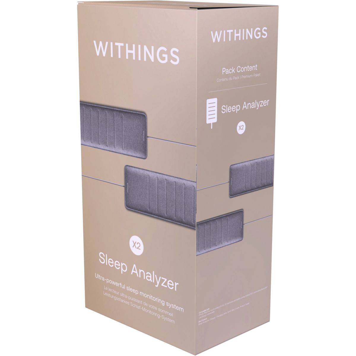 Activateur et analyseur de sommeil Sleep Analyzer x2, WITHINGS