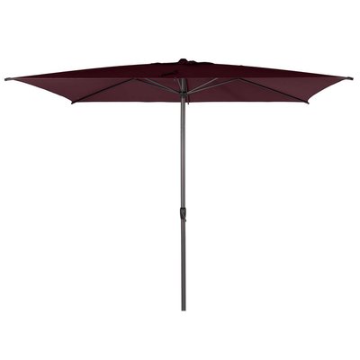Parasol droit rectangulaire inclinable LOOMPA HESPERIDE