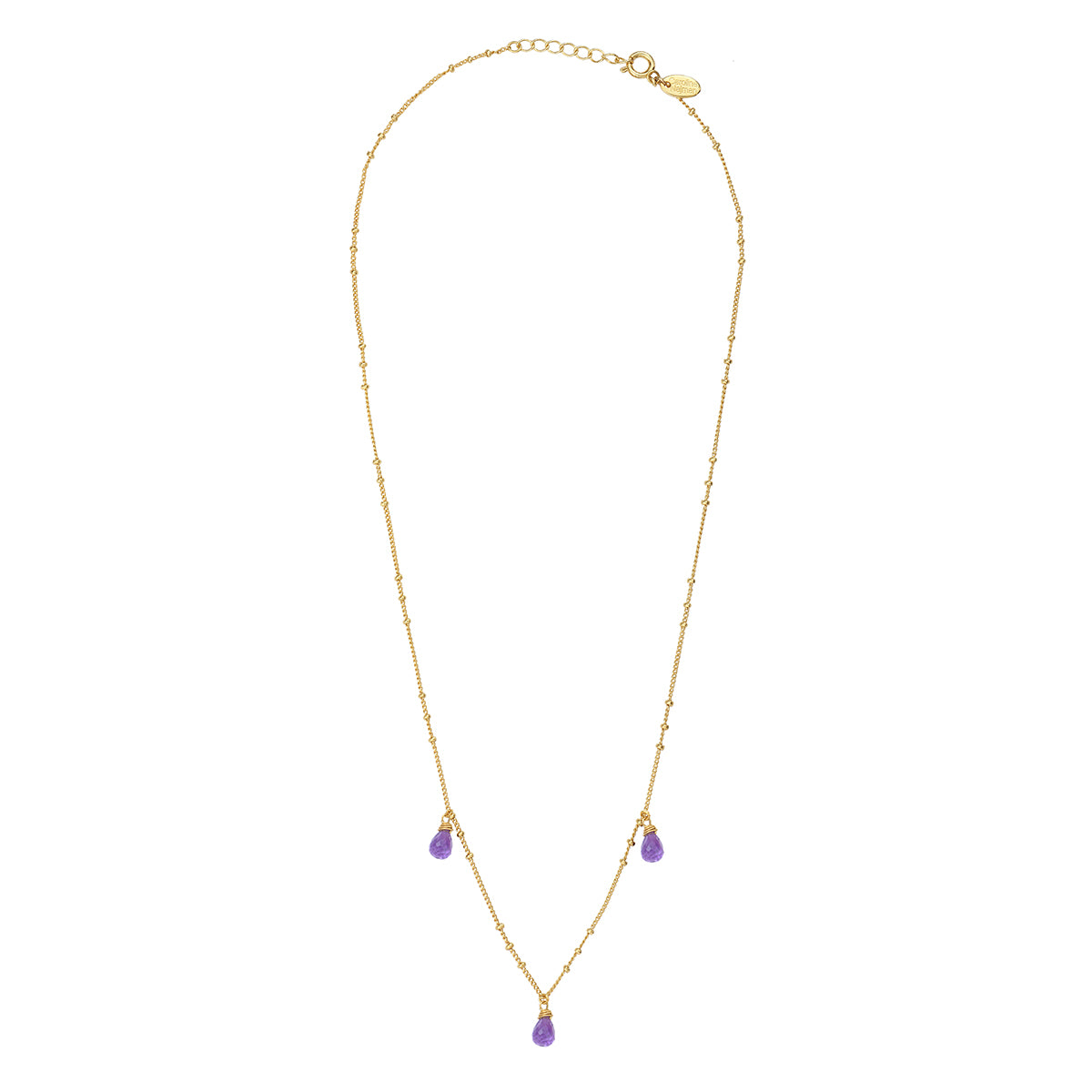 Collier danaé améthyste, CAROLINE NAJMAN