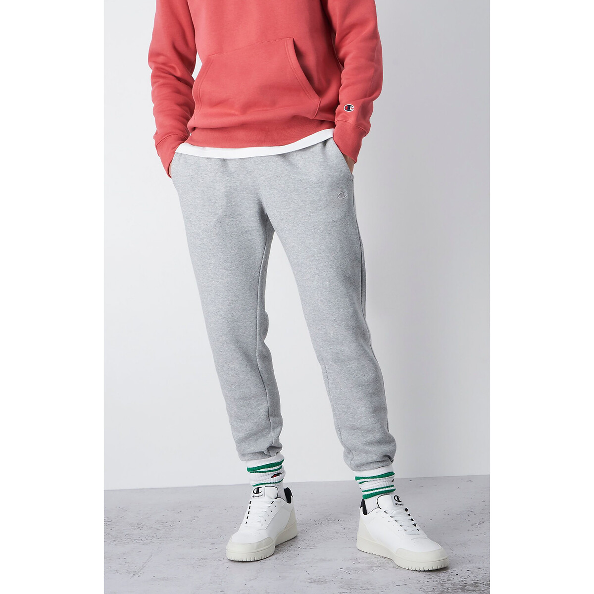 Champion small logo discount joggers