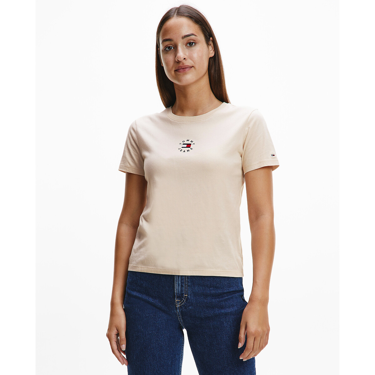 tommy jeans embroidered t shirt