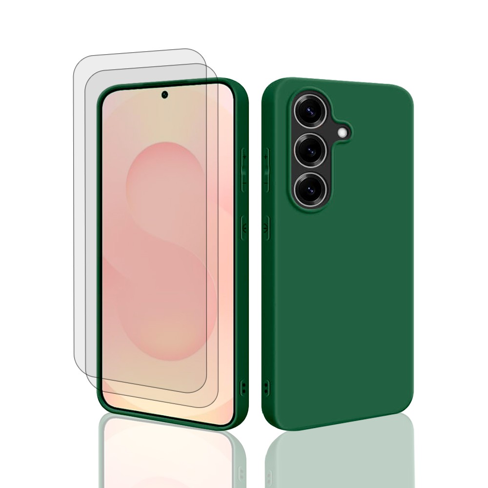 Coque Galaxy S25 antichoc + 2 vitres, EVETANE