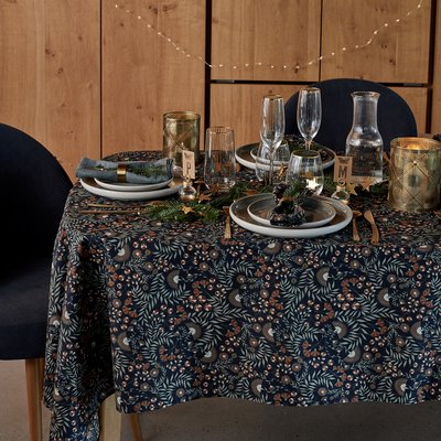 Majari Washed Cotton Patterned Tablecloth LA REDOUTE INTERIEURS