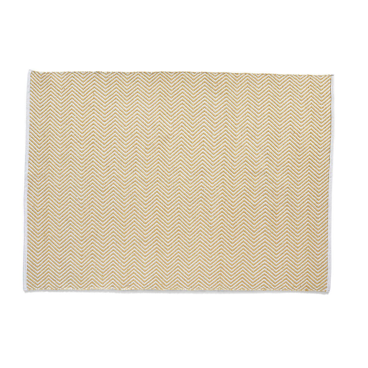 Recycled Woven Zig Zag Pattern Rug, HUG RUG WOVEN