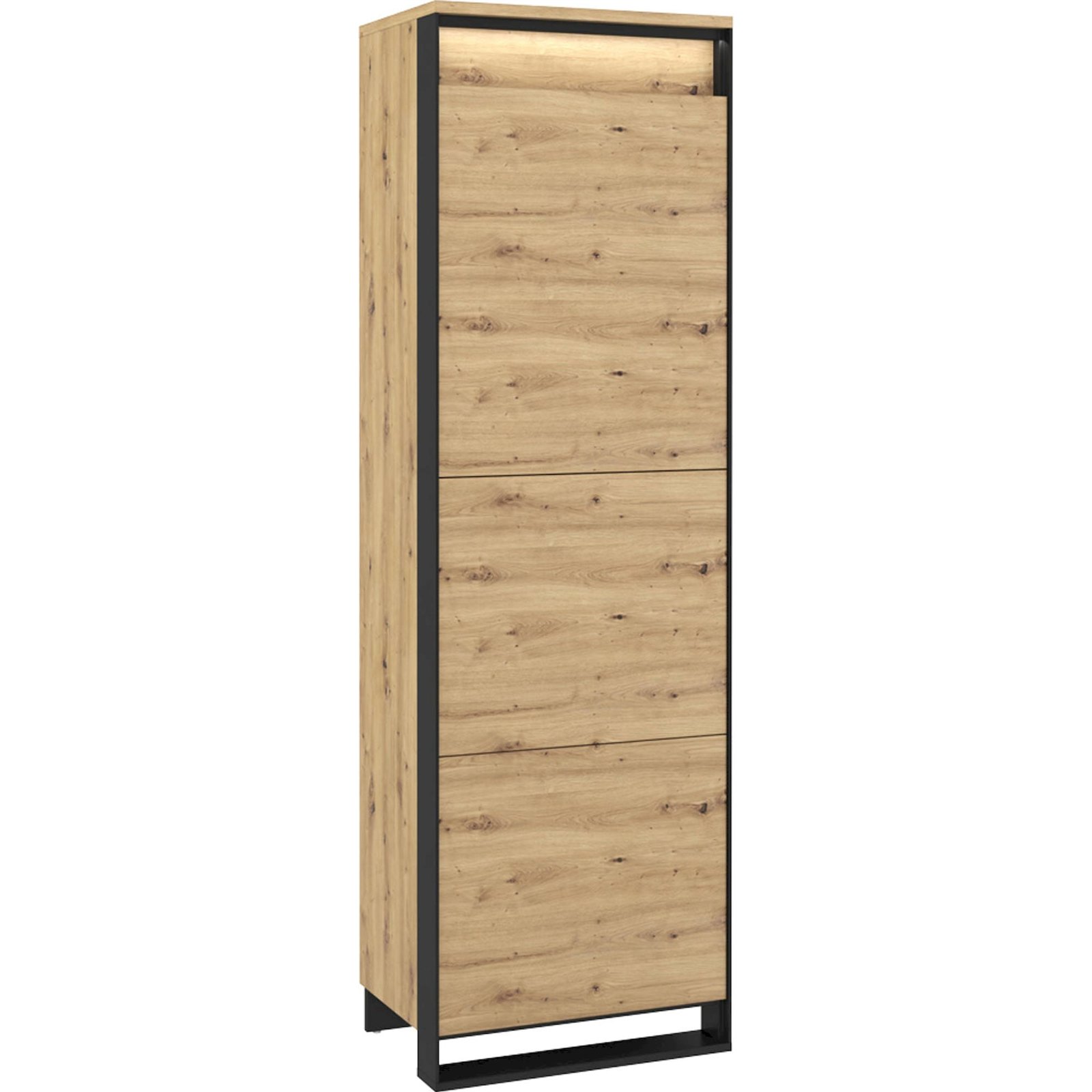 Armoire haute collection QUANT en bois, RECOLLECTION