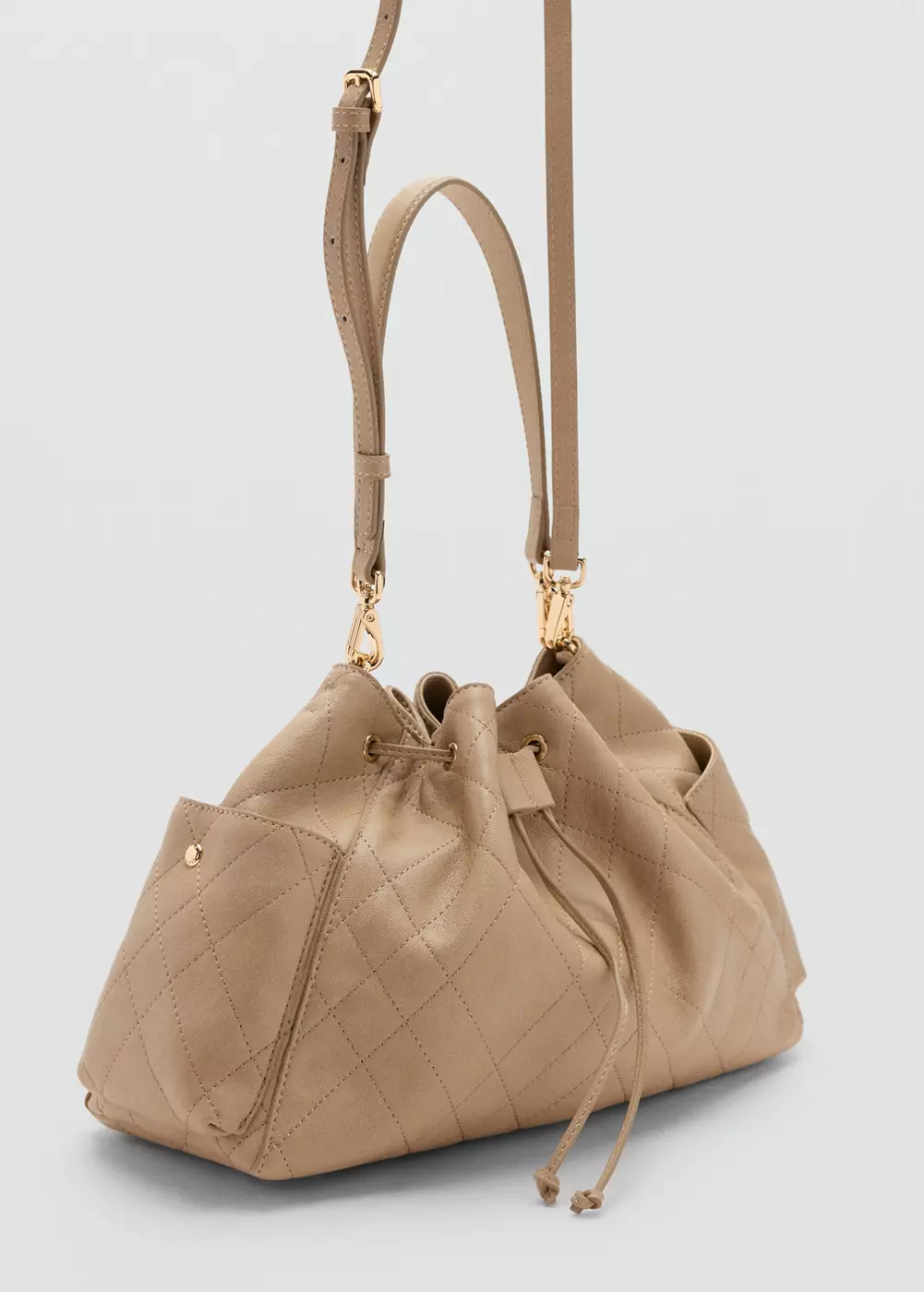 Sac porté épaule matelassé, MANGO