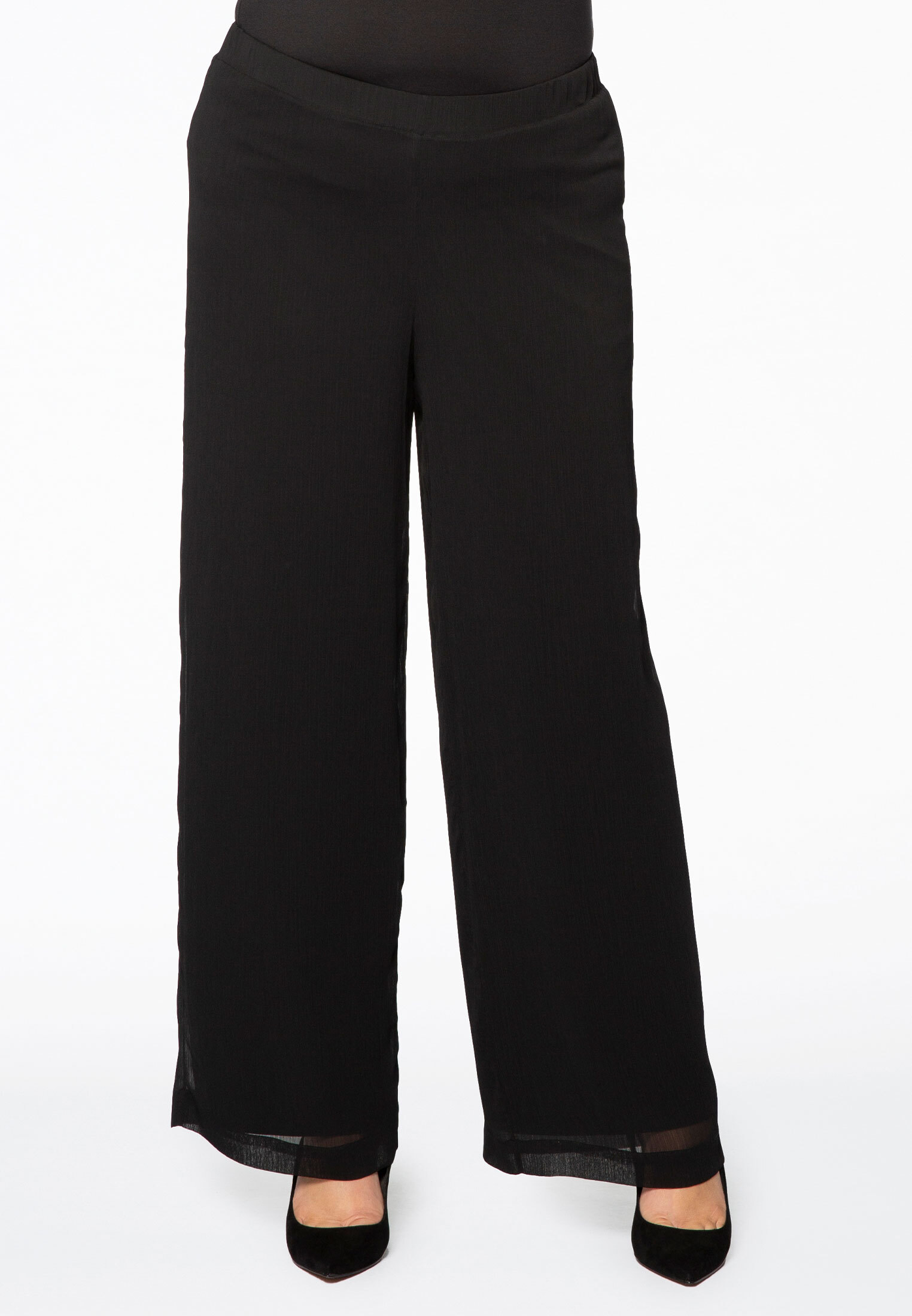 Pantalon coupe large voile, YOEK