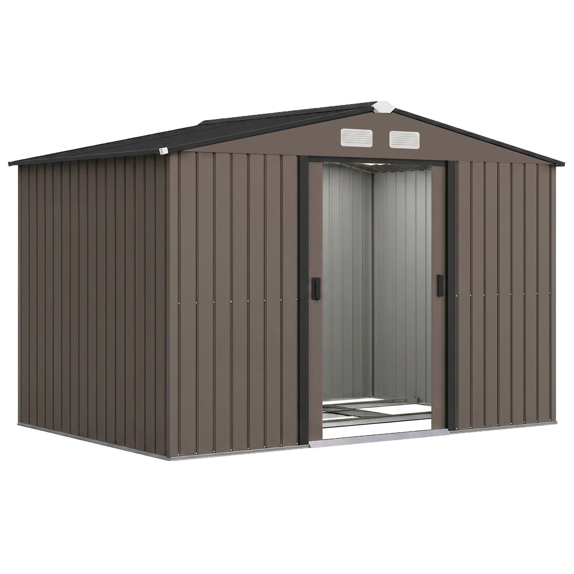 Abri de jardin Acier galvanisé, OUTSUNNY