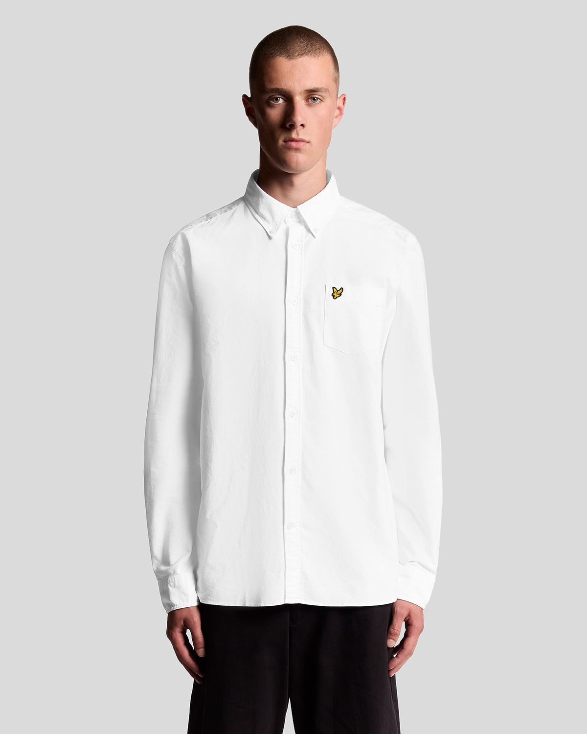 Chemise Oxford en coton boutonné, LYLE & SCOTT