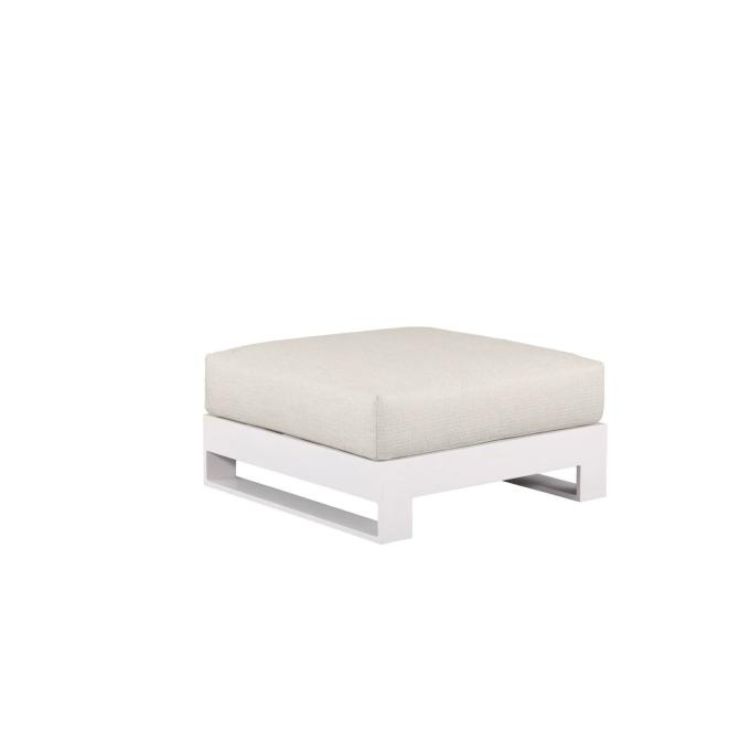 Pouf de jardin en aluminium, IRIS, AU JARDIN DE CHLOÉ
